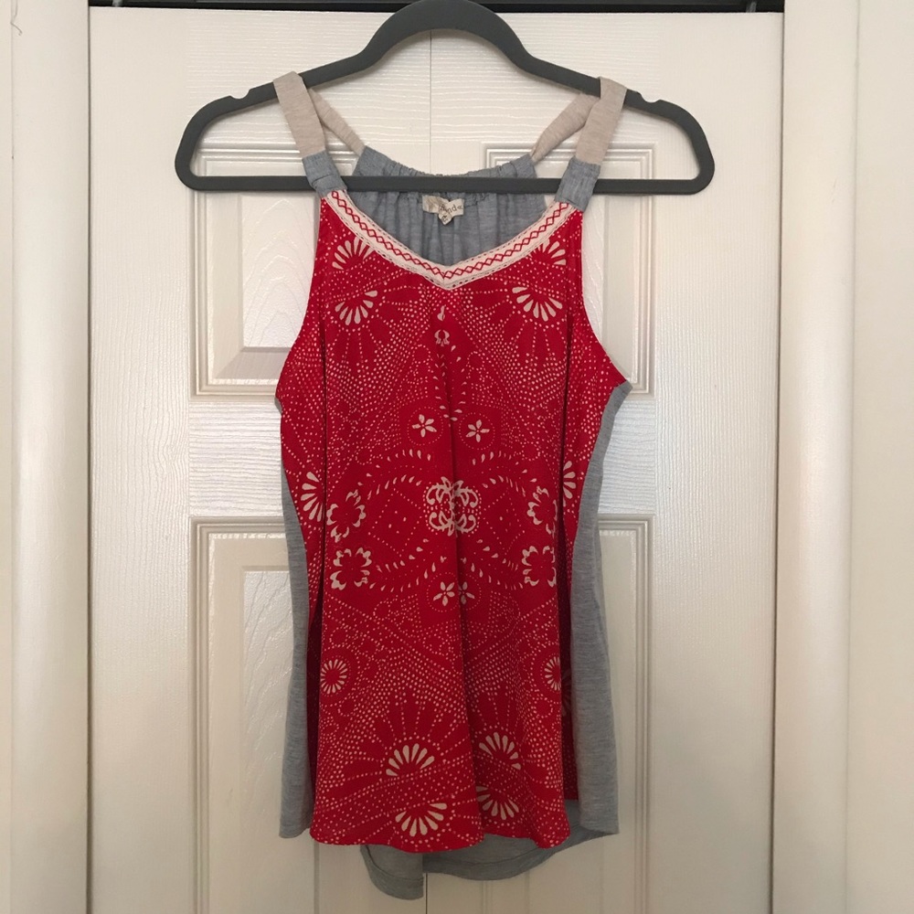 Rewind Red Tank Top, Medium
